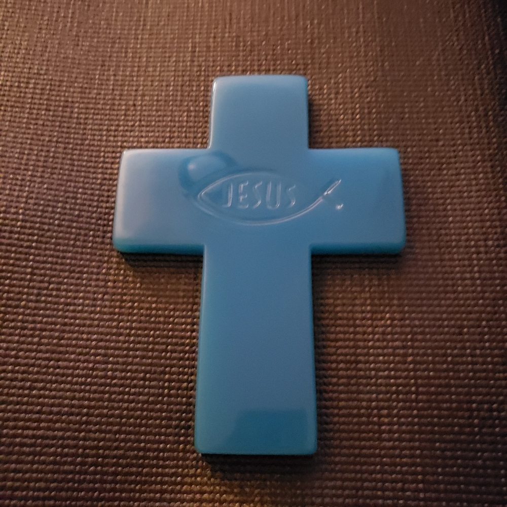 Inspirio by Zondervan Blue Stone Cross